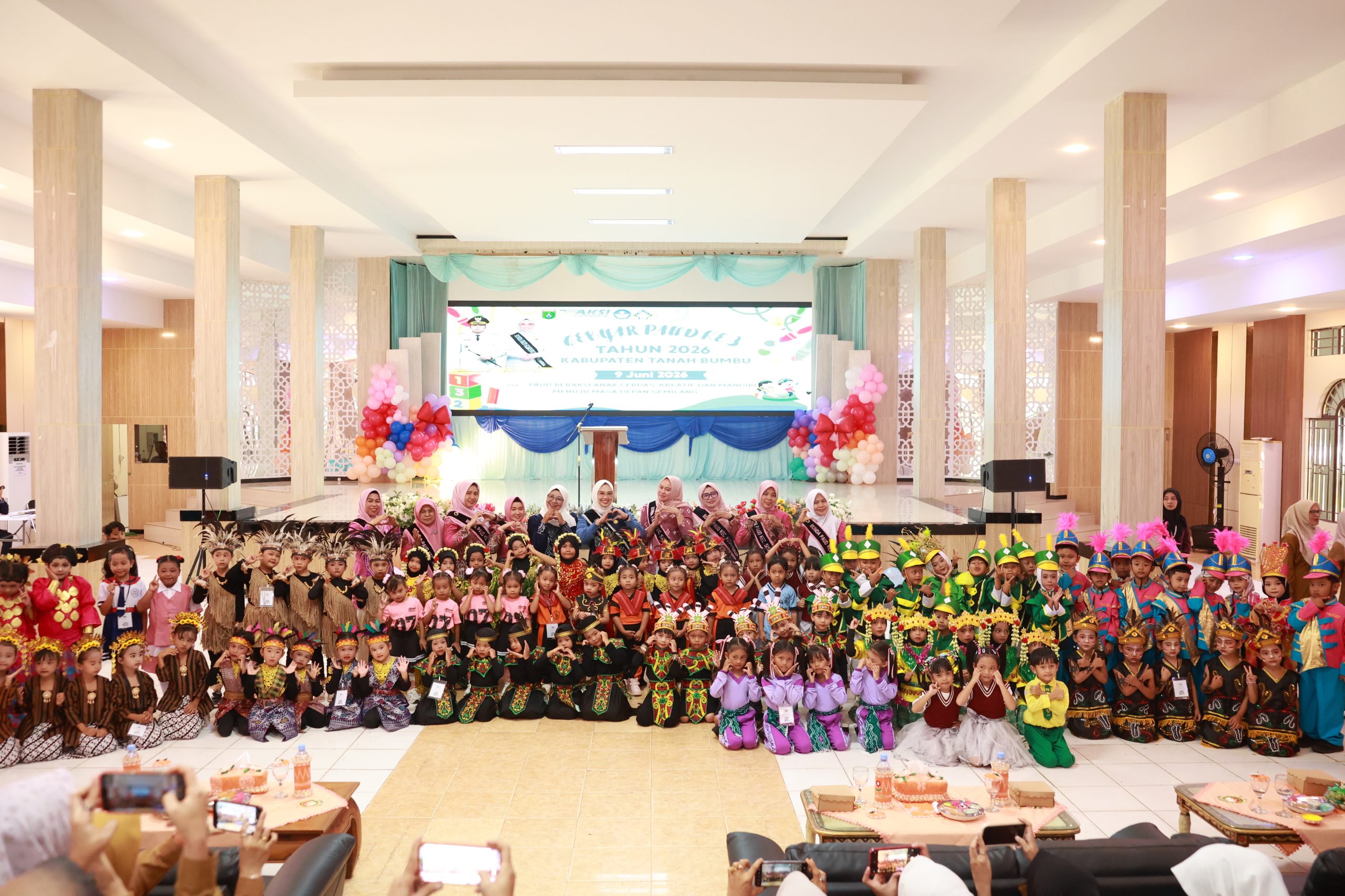Gebyar PAUD Ke-3, Ajang Kreativitas, Sportivitas, dan Pembentukan Karakter Anak Usia Dini di Tanah Bumbu